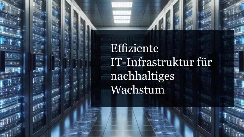 Content für IT- und Softwareunternehmen Titelbild E-Book Effiziente IT-Infrastruktur